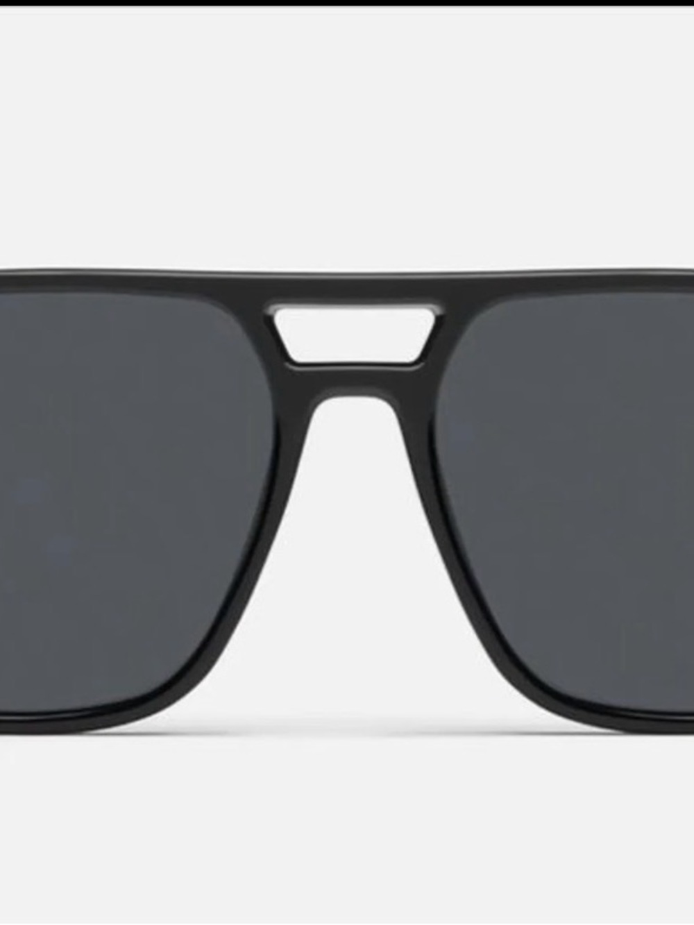 Quay Australia Black Frame Dark Gray Lens Sunglasses